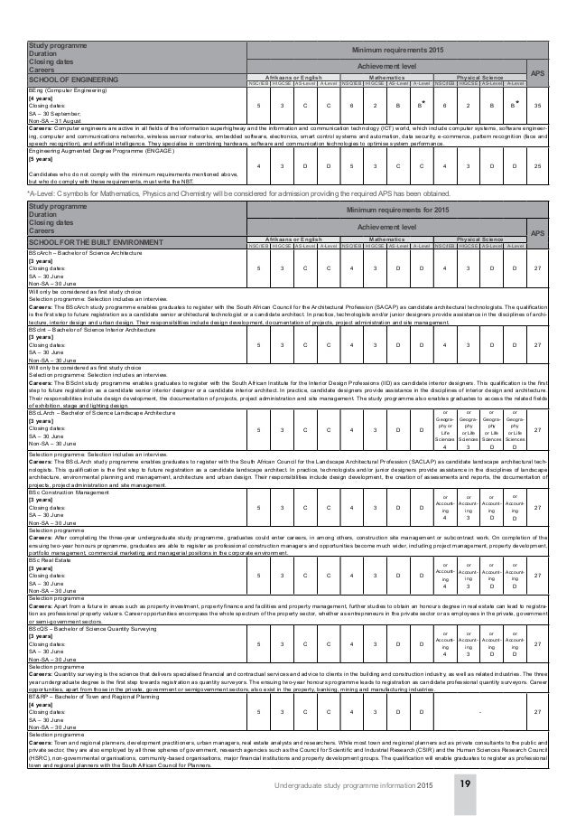 university of pretoria prospectus 2015